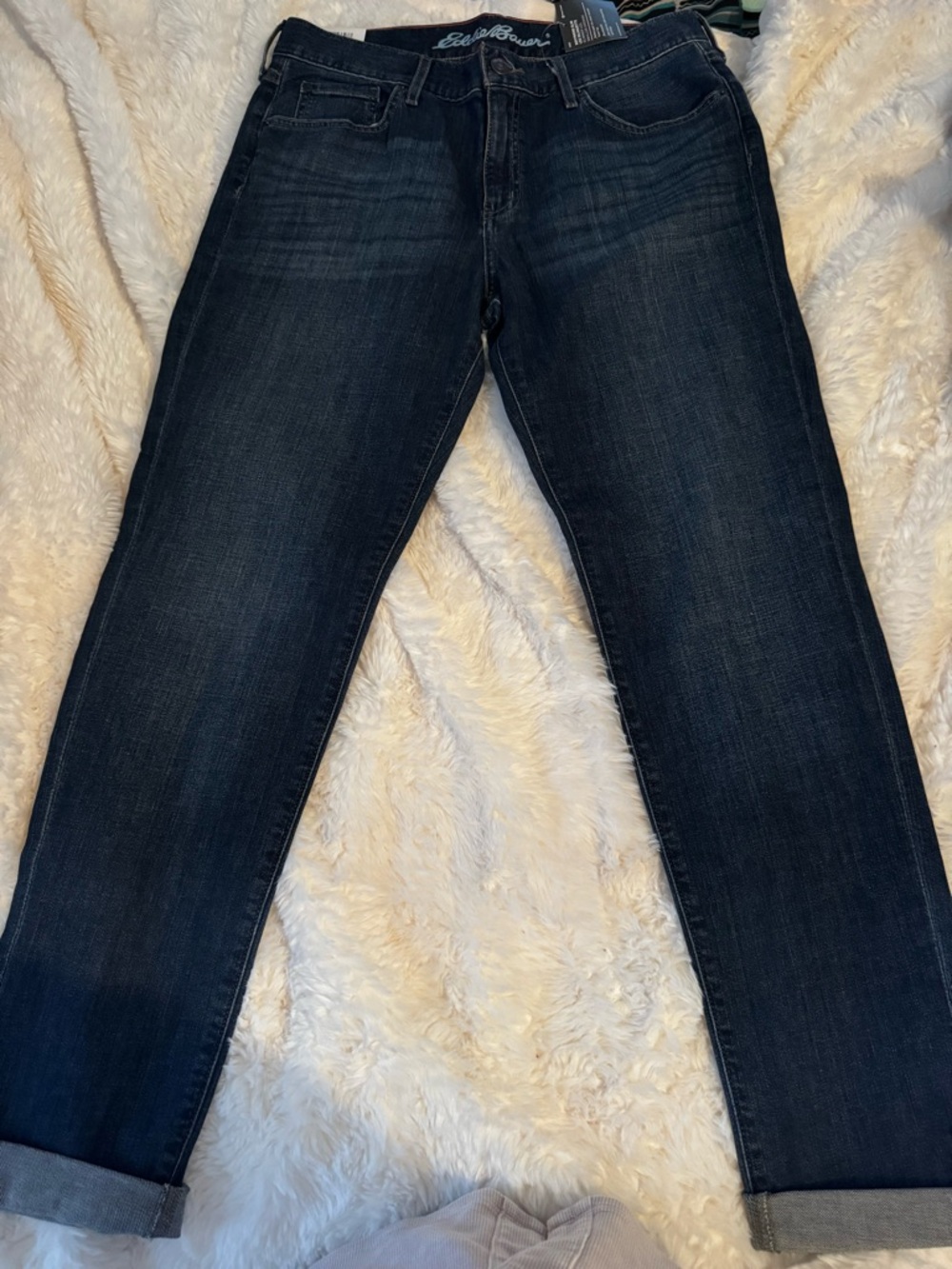 Eddie Bauer Dark Blue Boyfriend Jeans